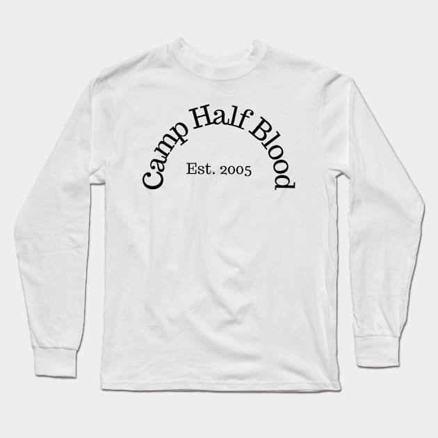 Camp Half Blood Long Sleeve T-Shirt by DisabledDisney